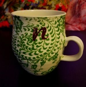 Anthropologie "n" mug